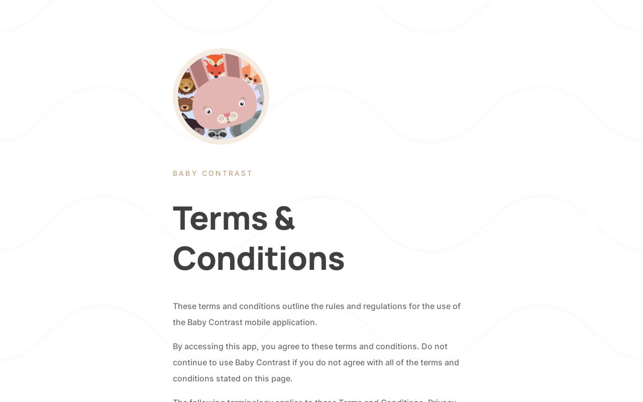 Terms Conditions
